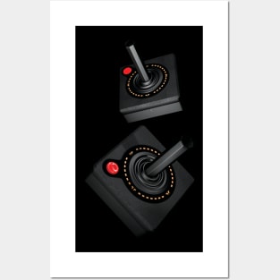 Retro Joystick Posters and Art